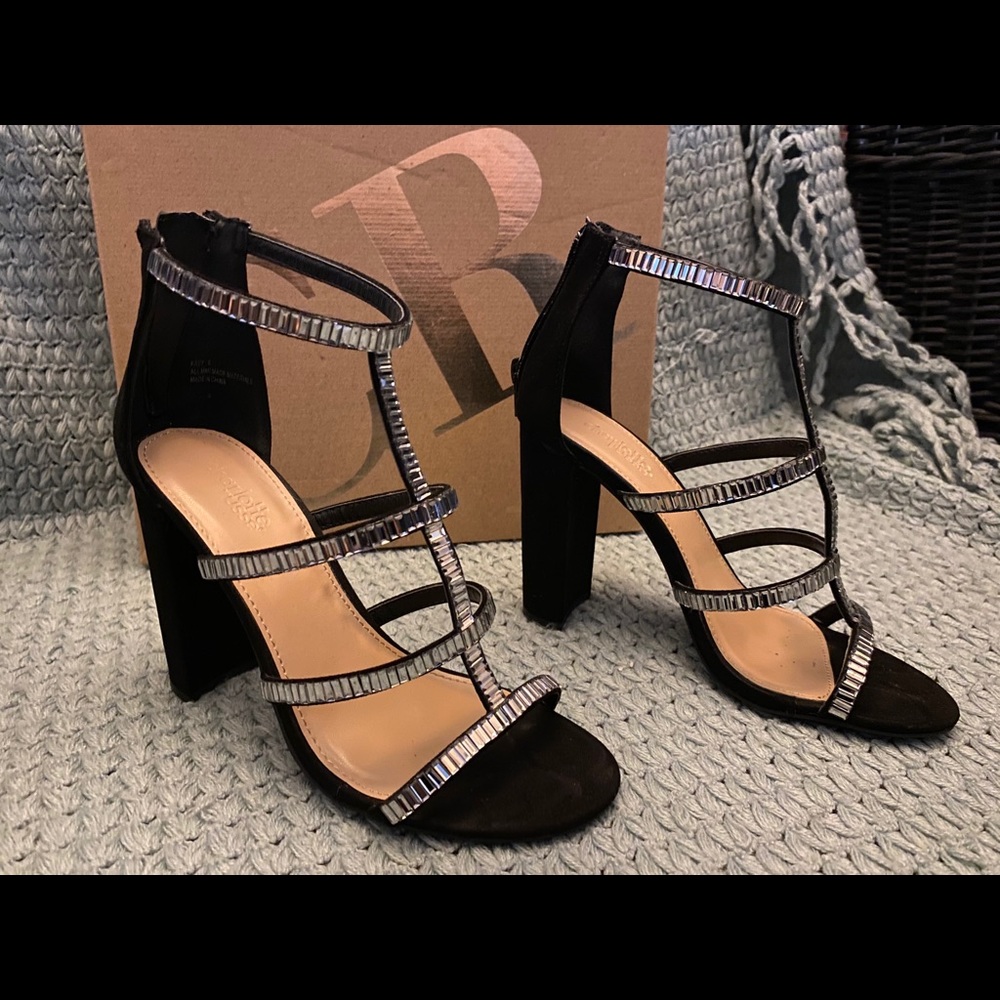 Bling Strappy Heels